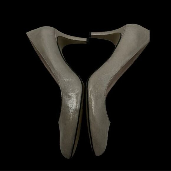 Vince Camuto Torva size 8 upper leather shimmer pumps - Picture 5 of 7